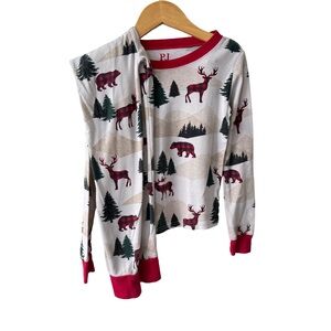 PJ Place Christmas Forest Pajamas Set- 6 years
